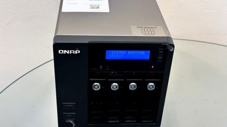 QNAPのNASでHDDが認識しない場合の対処法