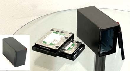 バッファロー製のNAS(LinkStation LS420D0802C)をRAID0で使用していて 